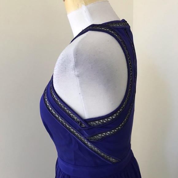 NWT! REBECCA TAYLOR Size 2 Violet MXi Silk dress - Picture 4 of 13